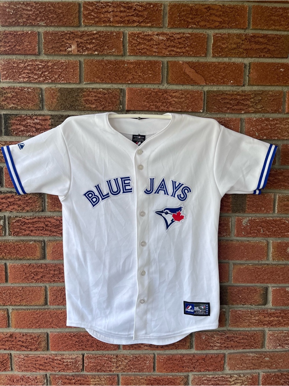Majestic Toronto Blue Jays Kids Jersey Sz large